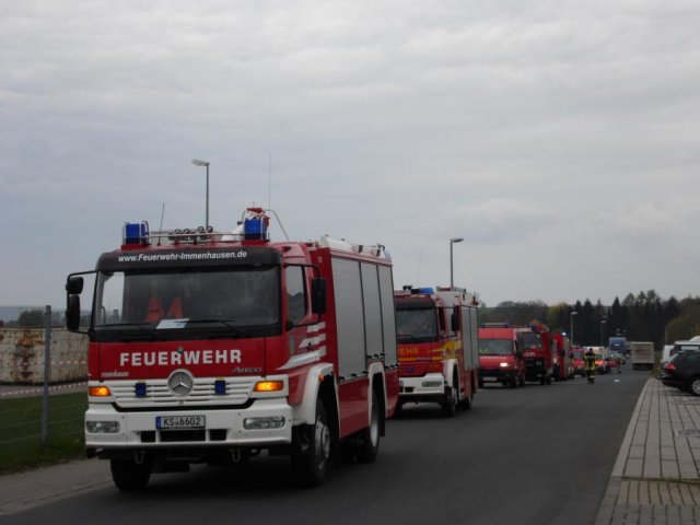 Gefahrstoff austritt